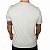 Camiseta T-Shirt AM Basica II Poliamida Masculina Proteção UV 50+ Esportiva - Cinza - Lupo - Imagem 3