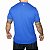 Camiseta T-Shirt AM Basica II Poliamida Masculina Proteção UV 50+ Esportiva - Azul Anil - Lupo - Imagem 2