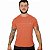 Camiseta T-Shirt AM Basica II Poliamida Masculina Proteção UV 50+ Esportiva - Laranja Tijolo - Lupo - Imagem 5