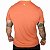 Camiseta T-Shirt AM Basica II Poliamida Masculina Proteção UV 50+ Esportiva - Laranja Tijolo - Lupo - Imagem 4