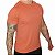 Camiseta T-Shirt AM Basica II Poliamida Masculina Proteção UV 50+ Esportiva - Laranja Tijolo - Lupo - Imagem 2