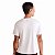 Camiseta Esportiva Poliamida Básica Feminina  - Branca - Proteção Solar Respirável - Lupo - Imagem 4