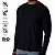 Camiseta Masculina Manga Longa - Preta - UV50+ e Repelente de Mosquitos - Lupo - Imagem 3
