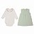 Conjunto Bebê Manga Longa Body e Vestido - Mini & Co - Imagem 2