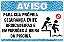 Placa de Aviso de Piscina para sua própria  segurança evite  brincadeiras e  empurrões à beira  da piscina - Imagem 1