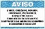 Placa de Aviso de Piscina síndico, condômino, morador,  funcionário, prestador de  serviço e visitantes. todos nós devemos zelar pelo  cumprimento das normas do condomínio. o condomínio é nosso lar! - Imagem 1