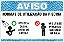 Placa de Aviso de Piscina normas de utilização da piscina utilize a  ducha antes de  entrar - Imagem 1