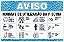 Placa de Aviso de Piscina normas de utilização da piscina saia  imediatamente  da área da  piscina em caso  de chuvas,  raios e trovões - Imagem 1