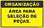 Placa de organização área para  seleção de  peças. - Imagem 1