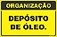 Placa de organização depósito de óleo. - Imagem 1