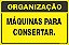 Placa de organização máquinas para consertar. - Imagem 1