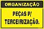Placa de organização peças p/ terceirização. - Imagem 1