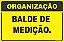 Placa de organização balde de  medição. - Imagem 1