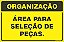 Placa de organização área para seleção de peças. - Imagem 1