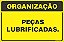 Placa de organização peças lubrificadas. - Imagem 1