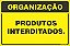 Placa de organização para produtos interditados - Imagem 1