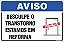 Placa de aviso desculpe o  transtorno estamos em  reforma - Imagem 1