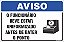 Placa de aviso o funcionário deve estar uniformizado antes de bater o ponto - Imagem 1