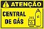 Placa de condomínio central de gás - Imagem 1