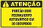 Placa de condomínio portão com fechamento automático em 30 segundos - Imagem 1