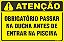 Placa de condomínio obrigatório passar na ducha antes de entrar na piscina - Imagem 1
