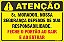 Placa de condomínio sr. morador, nossa  segurança depende de sua  responsabilidade. feche o portão ao sair  e ao entrar - Imagem 1