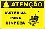 Placa de condomínio material para limpeza - Imagem 1