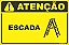 Placa de condomínio escada - Imagem 1