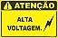 Placa de condomínio alta  voltagem. - Imagem 1