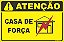 Placa de condomínio casa de força - Imagem 1