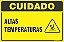 Placa de cuidado altas temperaturas - Imagem 1