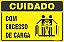 Placa de cuidado com excesso de carga - Imagem 1