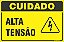 Placa de cuidado alta tensão - Imagem 1