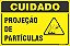Placa de cuidado projeção de partículas - Imagem 1