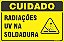 Placa de condomínio radiações uv na soldadura - Imagem 1