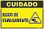 Placa de cuidado risco de esmagamento - Imagem 1