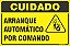 Placa de cuidado  arranque automático por comando - Imagem 1