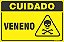 Placa de cuidado veneno - Imagem 1