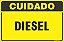 Placa de cuidado diesel - Imagem 1