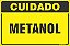 Placa de cuidado metanol - Imagem 1