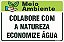 Placa de meio ambiente colabore com a natureza economize água - Imagem 1