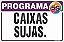Placa de programa 5s caixas  sujas. - Imagem 1