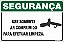 Placa de segurança use somente ar comprimido para efetuar limpeza. - Imagem 1