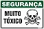 Placa de segurança muito tóxico - Imagem 1