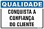 Placa de qualidade conquista a confiança do cliente - Imagem 1