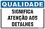 Placa de qualidade significa  atenção aos detalhes - Imagem 1