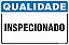 Placa de qualidade inspecionado - Imagem 1