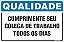 Placa de qualidade cumprimente seu colega de trabalho todos os dias - Imagem 1
