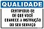 Placa de qualidade certifique-se de que você conhece a instrução do seu serviço - Imagem 1