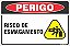 Placa de perigo risco de esmagamento - Imagem 1